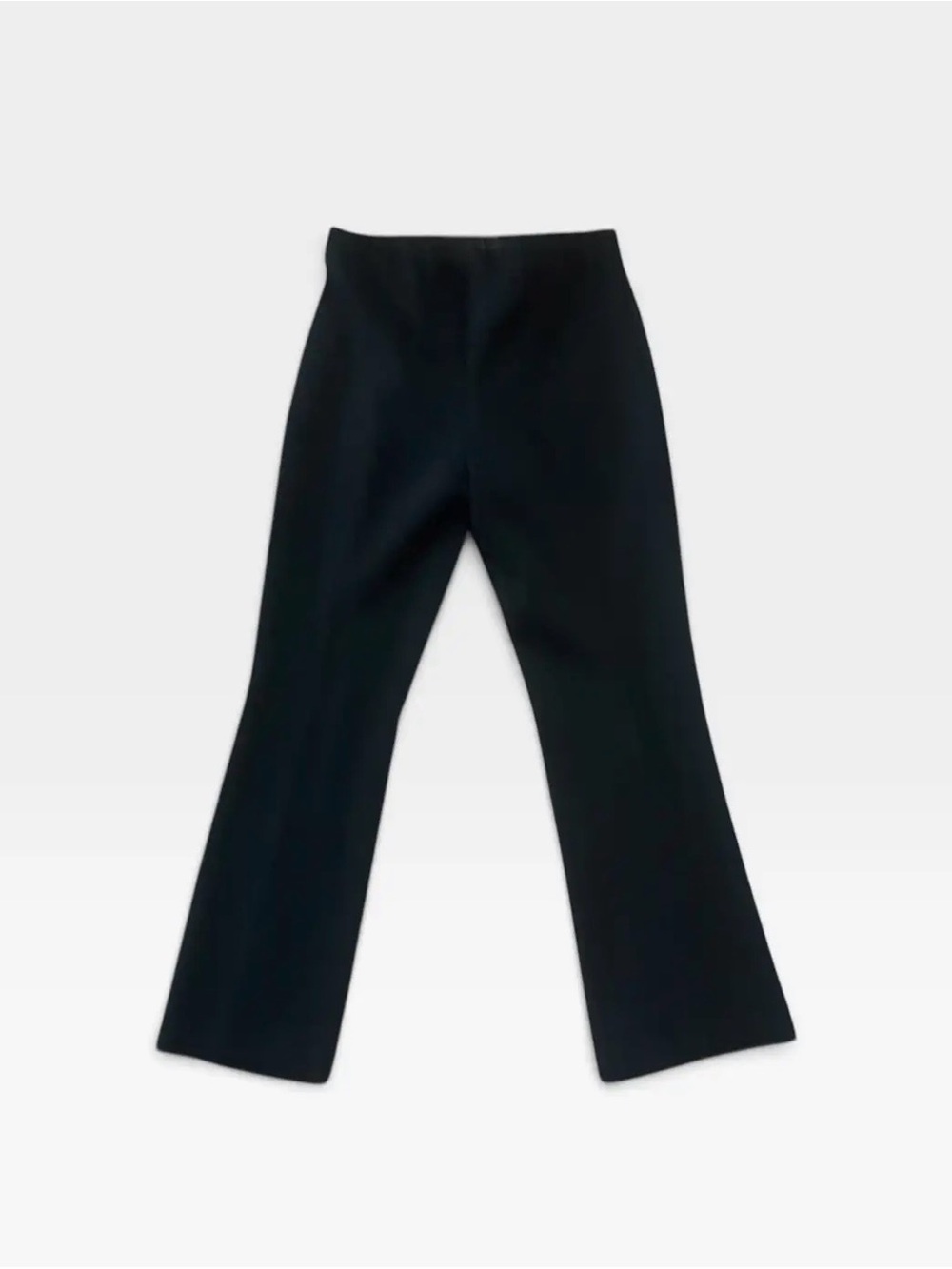 Ann Taylor Black Boot-Cut Dress Pants